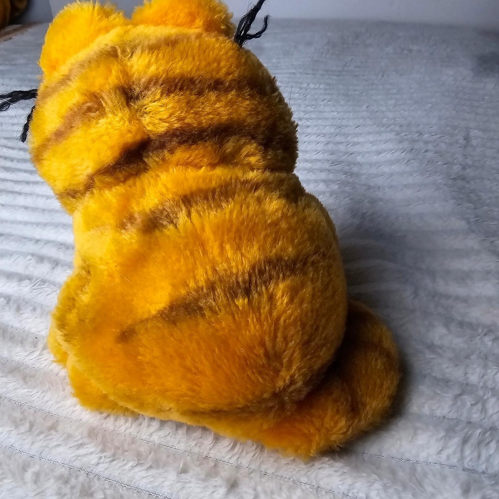 Dakin Garfield Plush 7" Orange Striped Vintage 80s Retro Collectible Toy - Picture 3 of 10